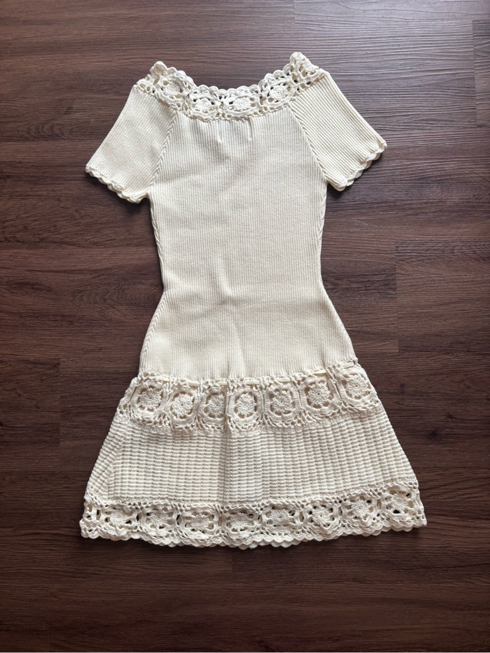 Frankie’s Bikinis Libra Crochet Dress - Picture 5 of 6